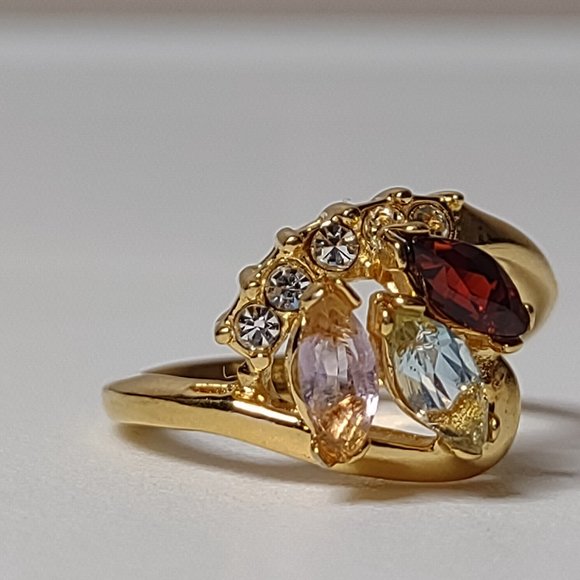 Pretty Size 5.75 Multicolor Electroplate Ring - Picture 8 of 14